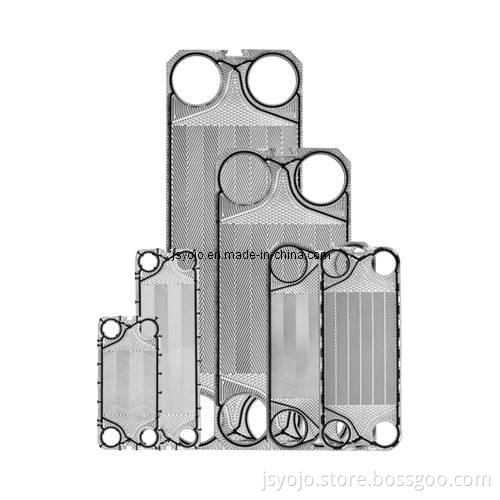 Apv N35 Plates Replacements, Stainlesssteel, Ti Material Plate